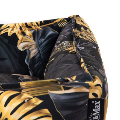 Lex & Max Basket Dubai Black/Gold