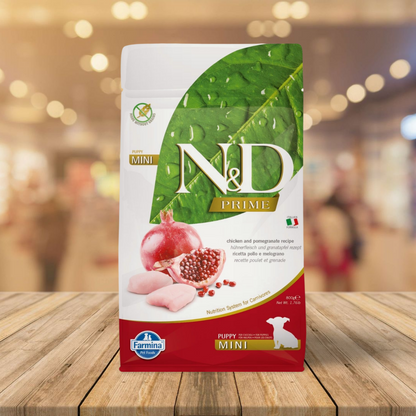 Farmini - N&D Prime Chicken Puppy Mini - Dierenshop Lady