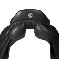 Jumex Springzadel - Dubbel Leder met Verwisselbaar Kopijzer - Dierenshop Lady