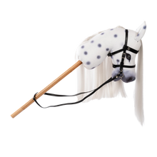 Stokpaard Magic - Gevlekt Hobbypaard met Grijze Manen - Dierenshop Lady