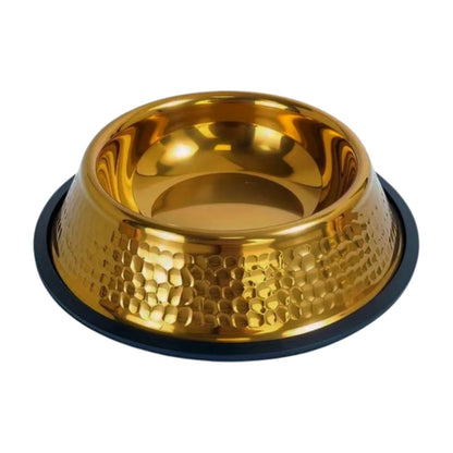 RVS Hondenbak met Antislip Basis