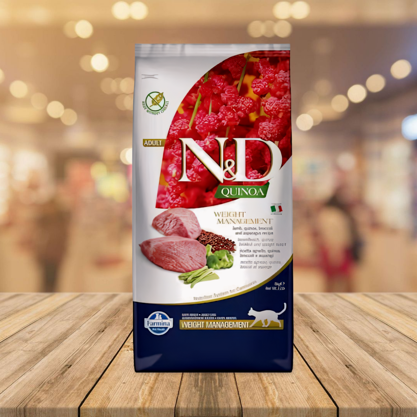 Farmina - N&D Quinoa Cat Weight Management Lamb