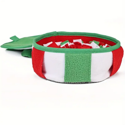 Interactief Kerst Hondenspeelgoed Geschenkdoos met Puzzelspel