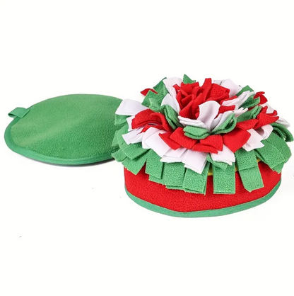 Interactief Kerst Hondenspeelgoed Geschenkdoos met Puzzelspel