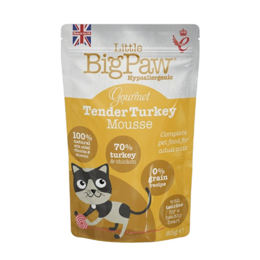Little Big Paw - Kittens Gourmet Turkey Mousse