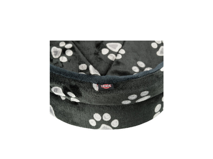 TRIXIE Hondenmand Jimmy Ovaal Zwart met Pootprint