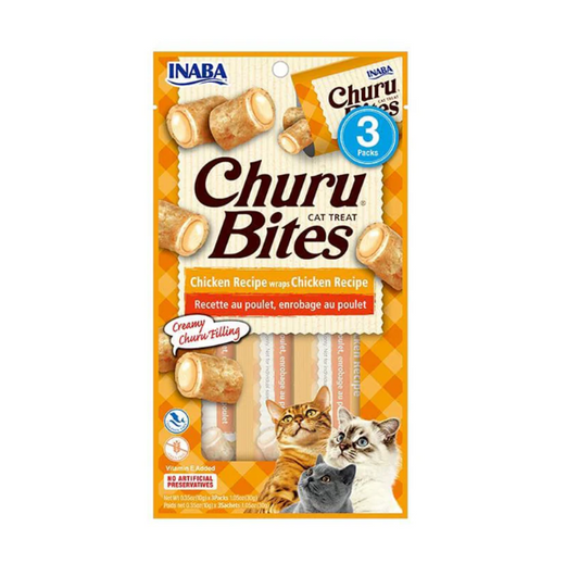Inaba - Bites Chicken Wraps  12 pack = 36 Tubes