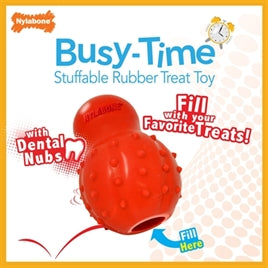 Nylabone Strong Rubber Cone met Baconsmaak