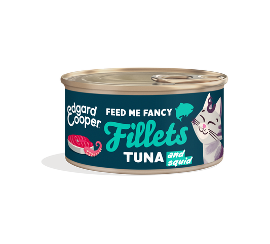 Edgard & Cooper – Wild-caught Pacific Tuna and Squid Fillets