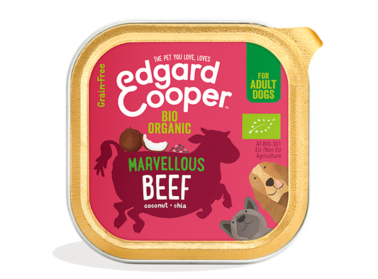 Edgard & Cooper - Organic Beef with organic coconut & chia seeds