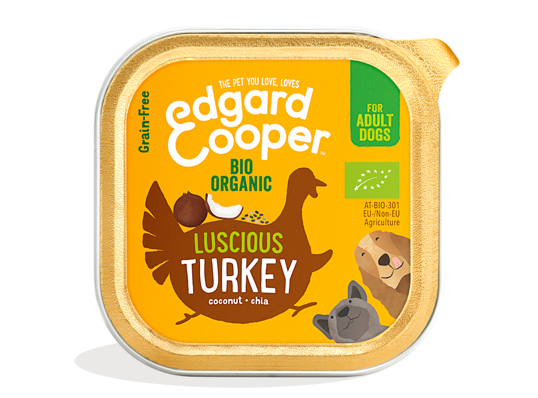 Edgard & Cooper - Organic Turkey with organic coconut & chia seeds