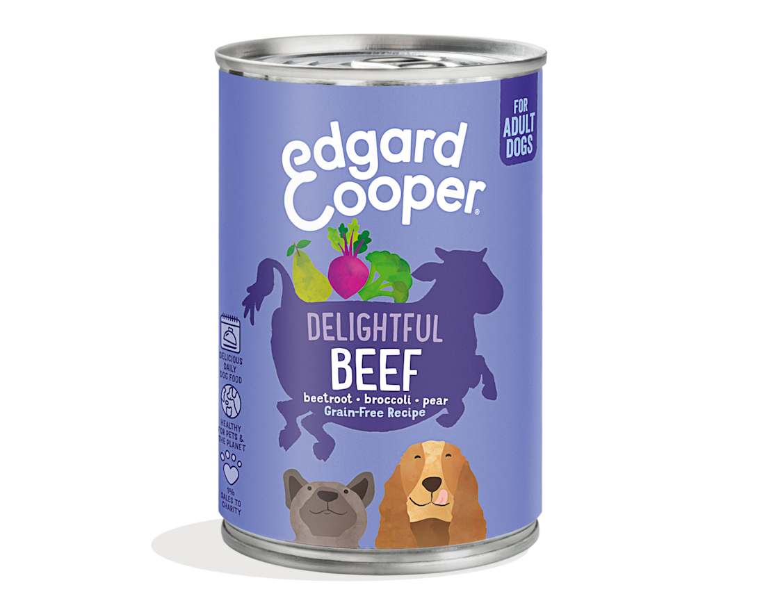 Edgard & Cooper - Beef with beetroot, broccoli & pear - Dierenshop Lady