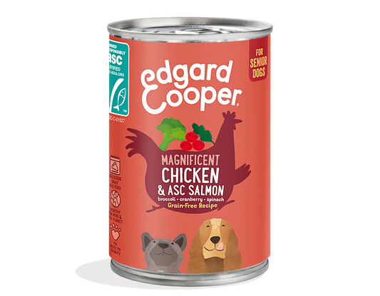 Edgard & Cooper - Senior Chicken & Salmon with broccoli, cranberry & kale