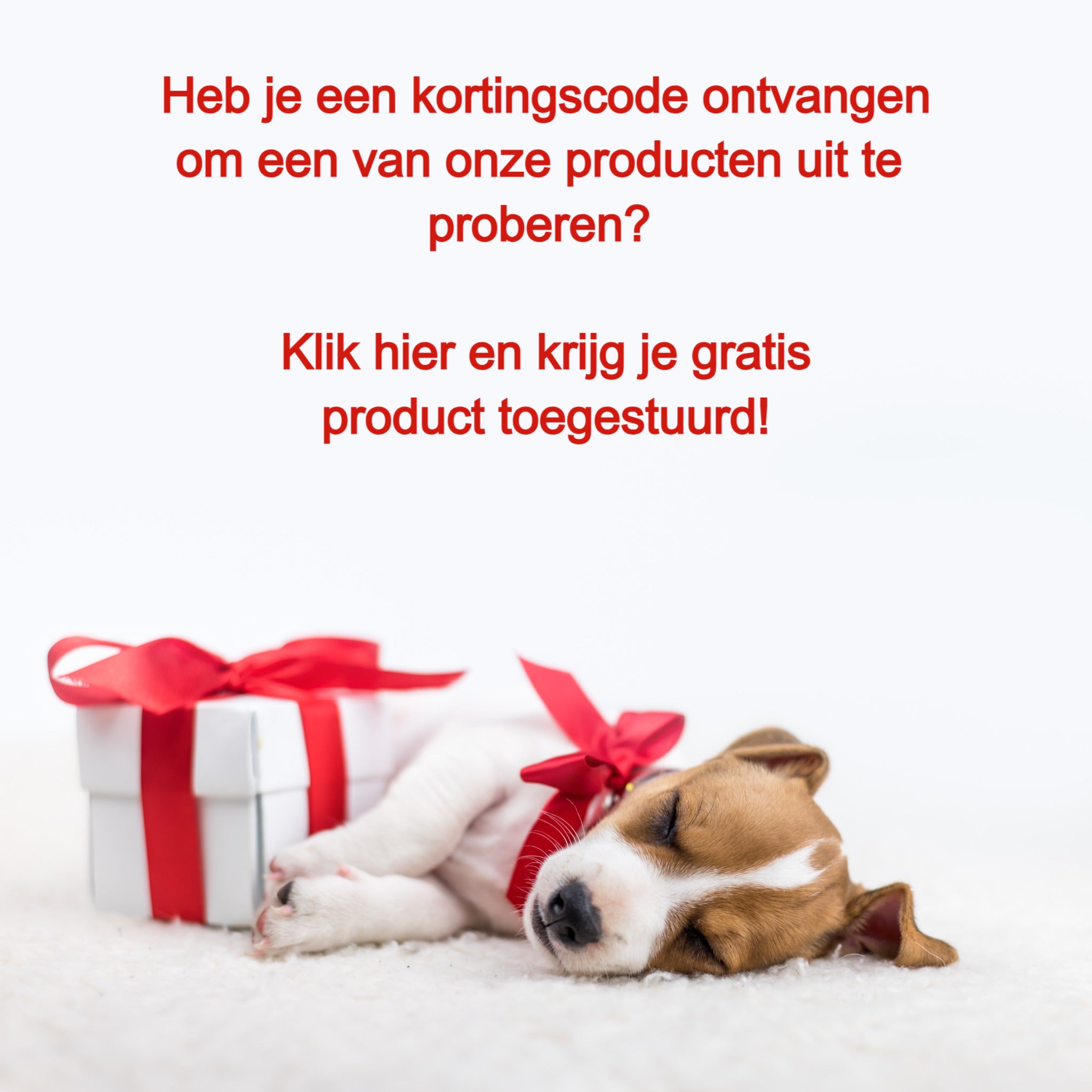 Gratis Promotie product ontvangen? - Dierenshop Lady