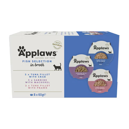 Applaws - Pots Multipack Fish Selection 8 x 60 gr