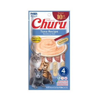 Inaba - Churu for Senior Tuna 4 Tubes