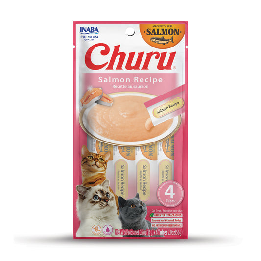 Inaba - Churu Salmon 12 Pack = 48 Tubes