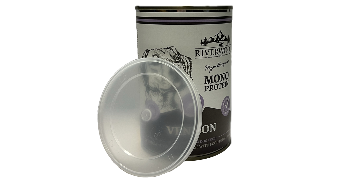 Riverwood - Blikdoppen (natvoeraccessoire voor honden en katten)