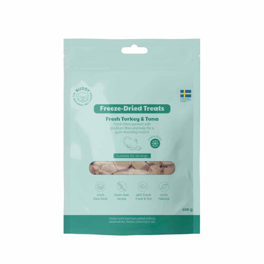 BUDDY - Freeze Dried Treats Turkey & Tuna