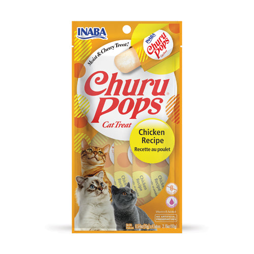 Inaba - Pops Chicken 6 Pack = 24 Tubes