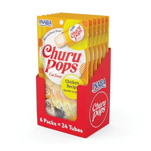 Inaba - Pops Chicken 6 Pack = 24 Tubes