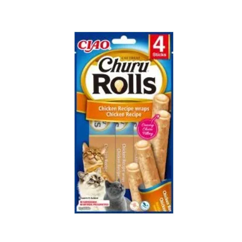 Inaba - Rolls Chicken Wraps Chicken 4 Tubes