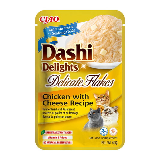 Inaba - Dashi Delights Delicate Flakes Chicken with Cheese 12 pack x 40 gr