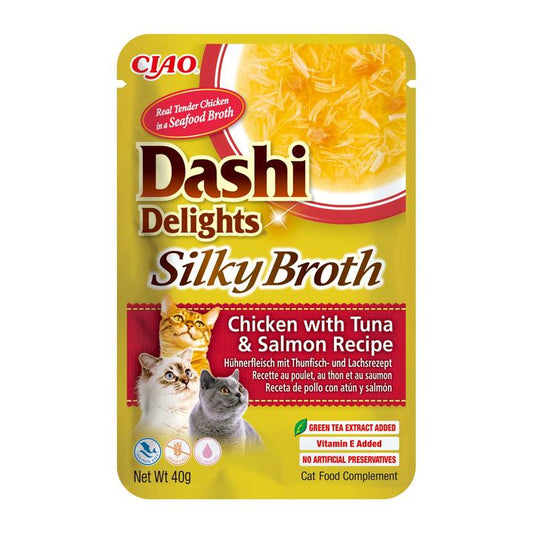 Inaba - Dashi Delights Silky Broth Chicken with Tuna & Salmon