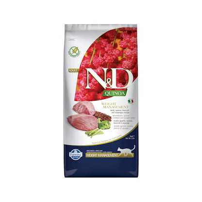 Farmina - N&D Quinoa Cat Weight Management Lamb