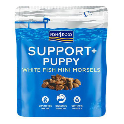 Fish4Dogs - Support+ Puppy White Fish Morsels