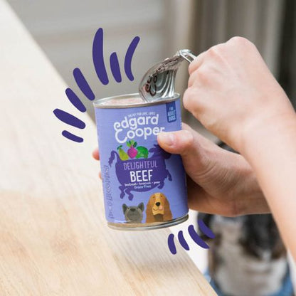 Edgard & Cooper - Beef with beetroot, broccoli & pear - Dierenshop Lady