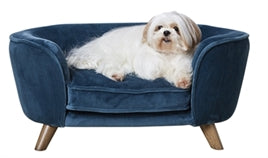 Hondenmand Enchanted Sofa Romy Peacock Blauw