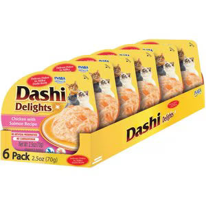Inaba - Dashi Delights Chicken with Salmon 6 pack