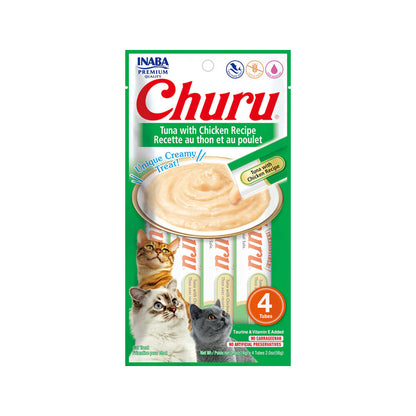 Inaba - Churu Tuna With Chicken 4 Tubes