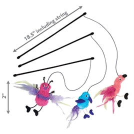 KONG Cat Teaser Feather 47X5X4 cm