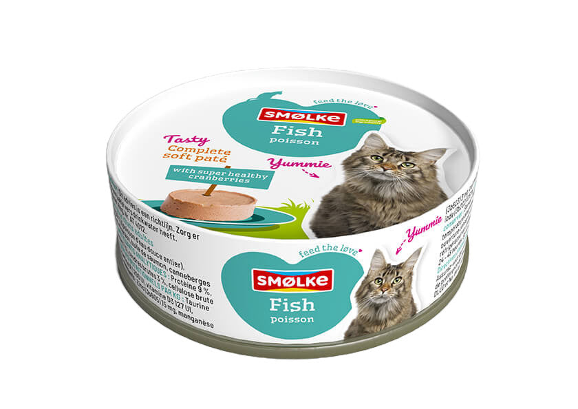 Smølke - Soft Paté Fish 24 x 80gr