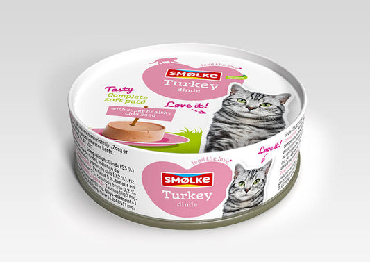 Smølke - Soft Paté Turkey 24 x 80gr