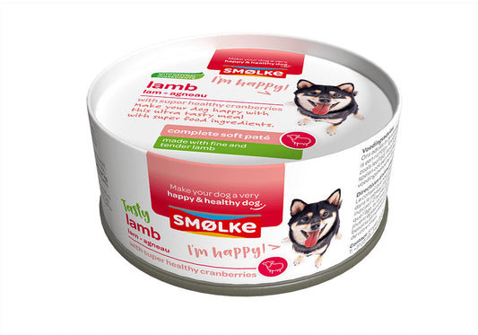 Smølke - Soft Paté Lam 24 x 125gr