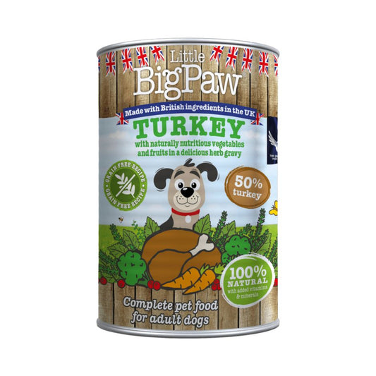 Little Big Paw - Turkey with Vegetable in Herbs Gravy