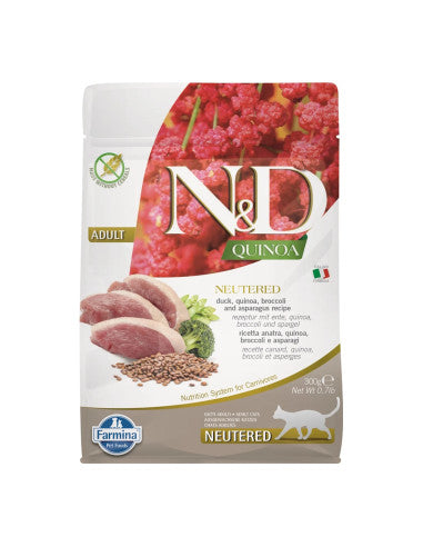 Farmina - N&D Quinoa Neutered Cat Duck