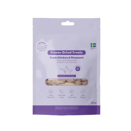 BUDDY - Freeze Dried Treats Chicken & Pheasant