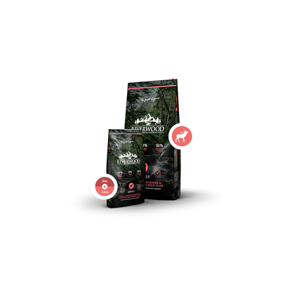 Riverwood - Adult Reindeer/Venison/Wild Boar - Dierenshop Lady