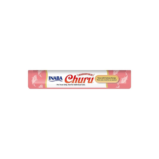Inaba - Churu Salmon with Tuna 12 Pack = 48 Tubes