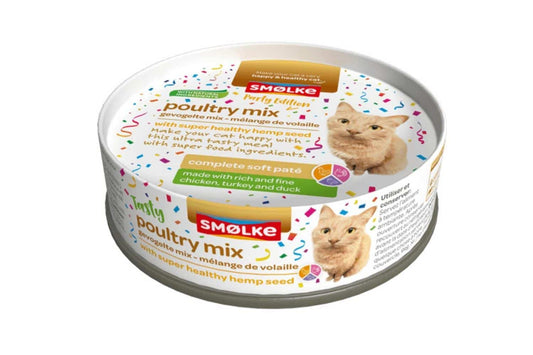 Smølke - Soft Paté Party Edition (Poultry Mix) 24 x 80gr