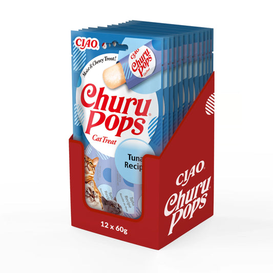 Inaba - Pops Tuna 6 Pack = 24 Tubes