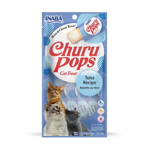 Inaba - Pops Tuna 6 Pack = 24 Tubes