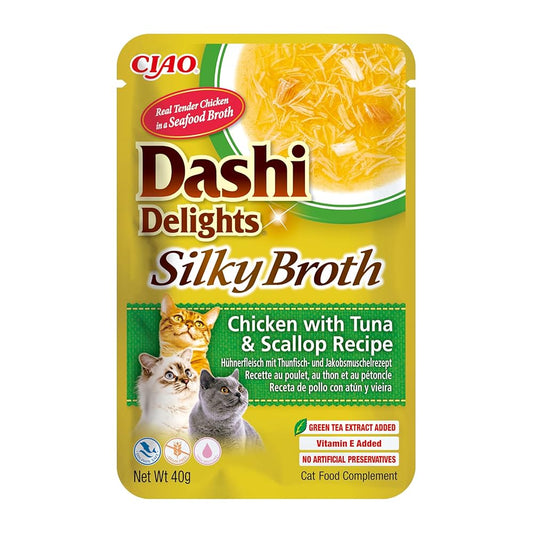 Inaba - Dashi Delights Silky Broth Chicken with Tuna & Scallop