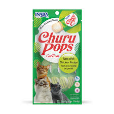 Inaba - Pops Tuna & Chicken 6 Pack = 24 Tubes