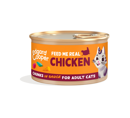 Edgard & Cooper - Free-run Chicken Chunks in sauce