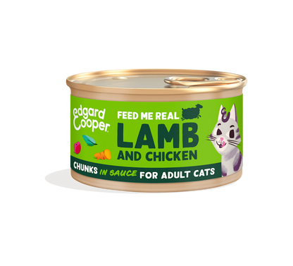 Edgard & Cooper - Lamb and Free-Run Chicken chunks in sauce